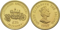 Alderney 25 Pfund Elisabeth II.