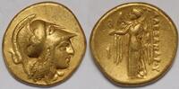 Kingdom of Macedon AV Stater 336-323 BC Alexander III (the Great) gVF