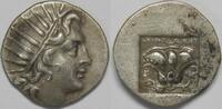 Islands off Caria AR Drachm circa 170-150 BC Rhodos Rhodes gVF