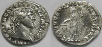 Roman Empire AR Denarius Trajan -