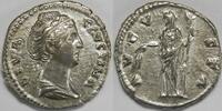 Roman Empire AR Denarius Diva Faustina Senior -
