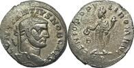 Roman Empire Follis Constantius I Chlorus, magnifique follis, Lyon. Rare ! -