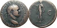 Roman Empire Titus, As, Lyon, 77 après J.C. As 77 AD. s