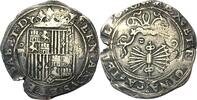 Spain 4 reales Espagne, Rois Catholiques, 4 reales, Séville. Peu courante et bel état ! -