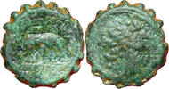 Weltmünzen #16487 - PERCE SYRIE Royaume Séleucide 21 mm louve ? -