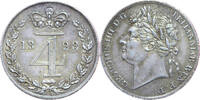 Weltmünzen 4 pence #18515 - Royaume Uni 1828 SUP/SPL magnifique qualité -
