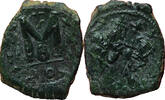 Antike follis #12539 - Héraclius et Héraclius Constantin Constantinople AN XXIII 7,93g -