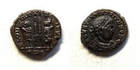 Antike Follis #10493 - - Constantin Ier le Grand (GLORIA EXERCITVS) belle qualité -