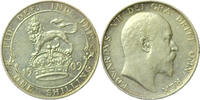 Weltmünzen Shilling #1233 - RARE ROYAUME UNI One 1909 Edward VII SUP - FACTURE -