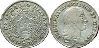 Weltmünzen 20 grana #12629 - Italie Naples Ferdinand IV 1798 Naples TTB+/SUP -