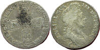 Weltmünzen 1 Shilling #16638 - Royaume Uni 1697 C Chester William III TB+/TTB -