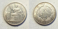 Weltmünzen 10 Cents #10373 - INDOCHINE 1900 SUP Magnifique qualité -