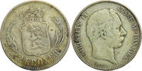 Weltmünzen 2 Krone #18325 - Danemark 1875 TTB -