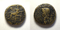 Antike Dupondius #9926 - Caude TI CLAVDIVS CAESAR AVG P M TR P IMP 27 mm Belle qualité -