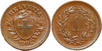 Weltm&uuml;nzen 1 RAPPEN 1906 B #4893 - SUISSE -  - 1906 B - RARE QUALITE SUP  29,99 EUR  zzgl. 9,99 EUR Versand