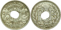 Frankreich 25 centimes 1916 Lindauer TTB+ faut&eacute;e double perforation #5291  99,99 EUR  zzgl. 9,99 EUR Versand