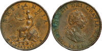 Weltm&uuml;nzen 1 farthing Royaume Uni  Geroges III 1799 SUP - #5624  36,99 EUR  zzgl. 9,99 EUR Versand