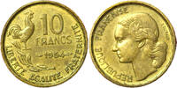 Frankreich 10 francs #261 - 1954 Guiraud SUP - FACTURE -