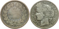 Frankreich 2 francs #16614 - 1870 A Paris Cérès sans légende TB+/TTB -