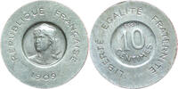 Frankreich 10 centimes #2044 - 1909 Rude Essai SUP/SPL Belle qualité RARE -