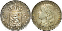 Weltmünzen 1 Gulden #12914 - Pays Bas 1897 TTB+/SUP Belle qualité -