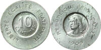 Frankreich 10 centimes #2027 - 1909 RUDE ESSAI SUP/SPL RARE -