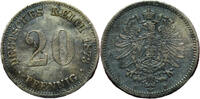 Weltmünzen 20 Pfennig #16796 - Allemagne 1873 B Hannover TTB -