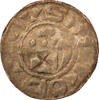Frankreich Denier #10687 - Féodale RARE immobilisé au nom de Louis IV Comté de Nevers -