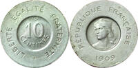 Frankreich 10 centimes #2032 - 1909 Rude Essai SUP/SPL Belle qualité RARE -