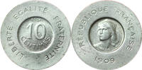 Frankreich 10 centimes #2040 - 1909 Rude Essai SUP/SPL Belle qualité RARE -