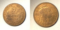 Frankreich 2 centimes #10551 - 1899 Dupuis SPL très belle qualité -