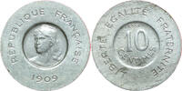 Frankreich 10 centimes #2048 - 1909 Rude Essai SUP/SPL Belle qualité RARE -