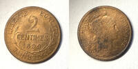Frankreich 2 centimes #10552 - 1899 Dupuis SPL très belle qualité -
