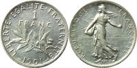 Frankreich 1 franc #13948 - 1901 Semeuse SUP très belle qualité ancien nettoyage ? -