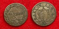 Weltmünzen 1 Batzen #7703 - SUISSE 1808 Canton Lucern -