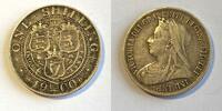 Weltmünzen Shilling #7877 - Grande Bretagne One 1900 Victoria TTB -