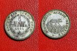 Weltmünzen Thaler #5767 - ALLEMAGNE 6 Einen 1861 TTB+ - FACTURE -