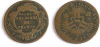 Frankreich #7957 - Louis XV Seize deniers des mines du Béarn 1727 Pau peu courante -