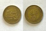 Weltmünzen 2 francs #6808 - MONACO 1926 TTB+/SUP - FACTURE -