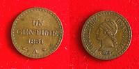 Frankreich #7790 - Un centime 1951 Dupré SUP/SPL Belle qualité sans accent sur le E -