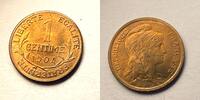 Frankreich 1 centime #8630 - 1904 Dupuis SUP/SPL avec rouge d'origine -
