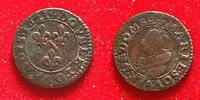 Frankreich #8117 - Féodale Les Dombes Double-Tournois Marie de Bourbon-Montpensier 1621 -