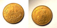 Frankreich 1 centime #8724 - 1898 Dupuis SPL Belle qualité sortie de rouleau avec rouge -