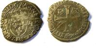 Frankreich Douzain #8361 - aux deux H 1er type - Henri III 1588 P Dijon -