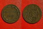 Weltmünzen #5648 - Vatican Baiocco 1849 TTB+ - FACTURE -