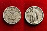 Weltmünzen Quarter Dollar #6487 - USA 1917 TTB+ Très belle qualité -