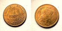 Frankreich 1 centime #8631 - 1904 Dupuis SUP/SPL avec rouge d'origine -