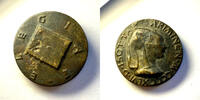 Weltmünzen #8754 - ITALIE Médaille de Isotta degli Atti 1446 RARE 40 mm Très rare 41,4gr -