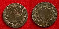 Weltmünzen 1/2 Batzen #7686 - SUISSE 5 Rappen 1813 Canton Lucern TB+/TTB RARE -