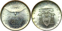Weltmünzen #18470 - Vatican 500 Lires 1963 SPL Paul VI -